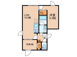 ウェルスクエア永福町の物件間取画像